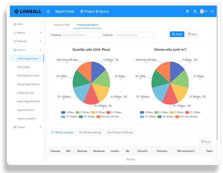 Shipping Management Interface